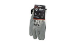 Guante Vacuno Babieca Talla L color Blanco 1par